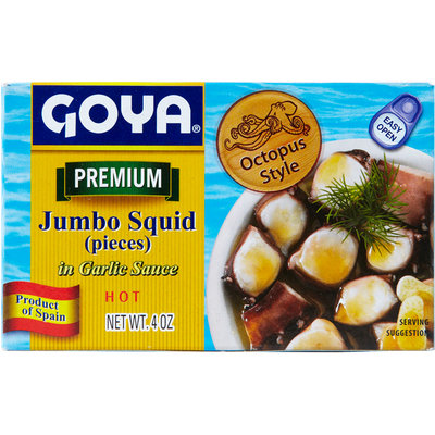 Goya® Jumbo Squid in Garlic Sauce - Hot