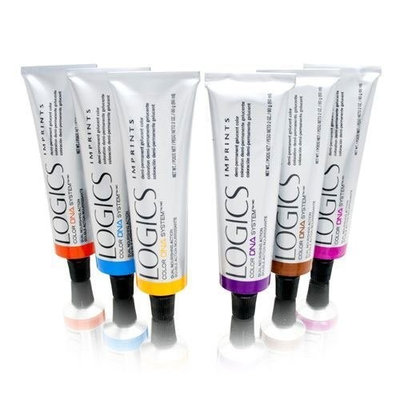 Matrix Logics Color DNA System Dual Nourishing Action Imprints Demi-Permanent Gelucent Color 8RO Full/Sature Light Blonde Red Orange