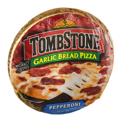 Tombstone Garlic Bread Pizza Pepperoni
