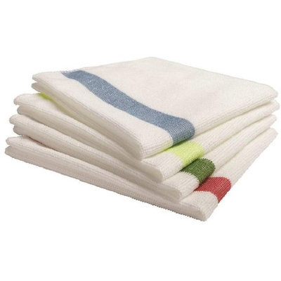 Sanitizer-Safe Microfiber Cloths Rubbermaid Specialty Cleaners 1835610