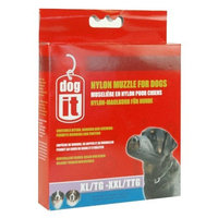 Hagen Dogit Nylon Dog Muzzle, Black, XL-XX-Large/11.8-Inch