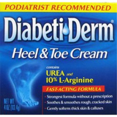 Health Care Products Hi Tech Pharmacal Co Inc DiabetiDerm Heel & Toe Cream, 4 oz.