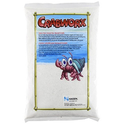 Crabworx Extra Fine Crab Gravel, 4.4-Pound, White