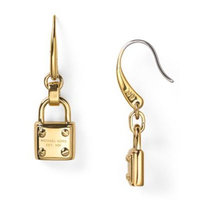 Michael Kors Padlock Drop Earrings