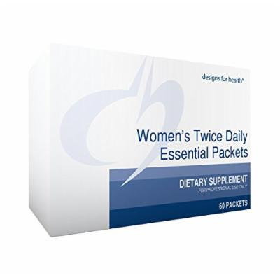 Designs for Health Women's Twice Daily Essential Packets, 60 Count