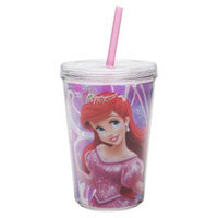 Zak Designs Disney Princess Double Walled Insulated Tumbler Set of 2
