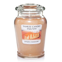 Yankee Candle simply home Pumpkin Cheesecake Large Jar Candle (Orange)
