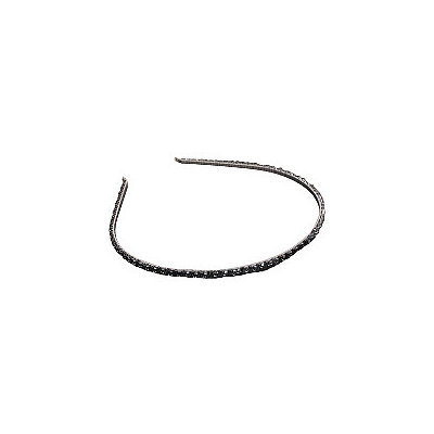 Karina Beaded Hematite Headband