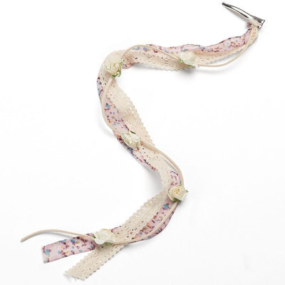 Candies Candie's Floral Lace Hair Clip (White)