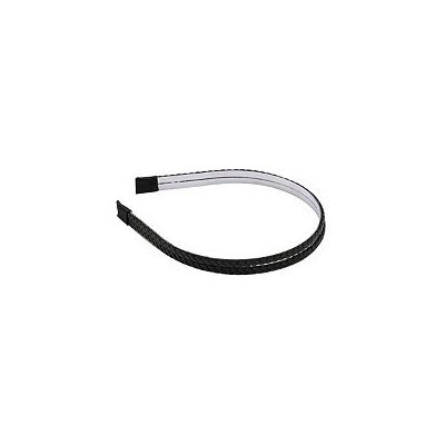 Karina Black 2 Row Braid Headband