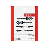 Elle Assorted Metallic Bobby Pins 6 Ct