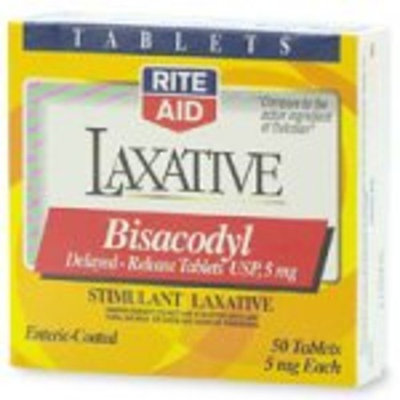 Rite Aid Laxative, 5 mg, Tablets, 50 ct