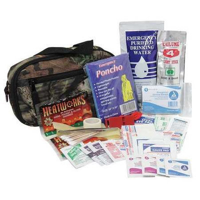 PHYSICIANSCARE 90328G First Aid Kit, Emergency Prep,47 pcs.