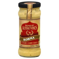 Bombay Authentics, Sauce Curry Korma, 12.25 OZ (Pack of 6)