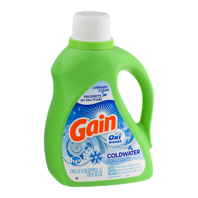 Gain Coldwater Detergent With Oxi Boost Icy Fresh Fizz