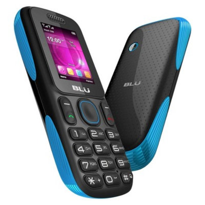 Blu Products Blu Tank T190 Factory Unlocked Cell Phone for GSM Compatible - Blue