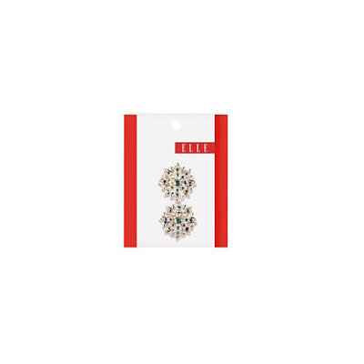Elle Iridescent Stone Jeanwire Flower Clip 2 Ct