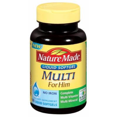 Nature Made For Him, 60 Liquid Softgels (Pack of 3)