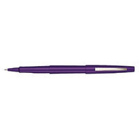 Paper Mate Point Guard Flair Porous Point Stick Pen, Medium- Purple