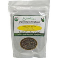Sproutman Organic Sprouting Seeds Green Snow Peas -- 12 oz