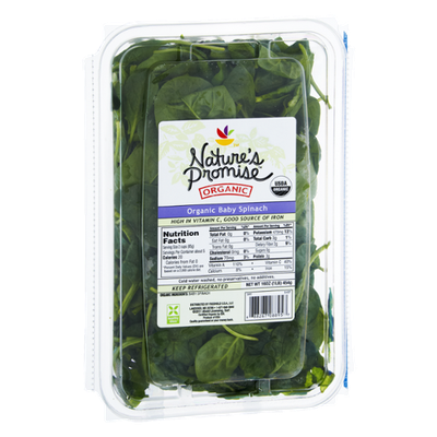 Nature's Promise Organic Baby Spinach
