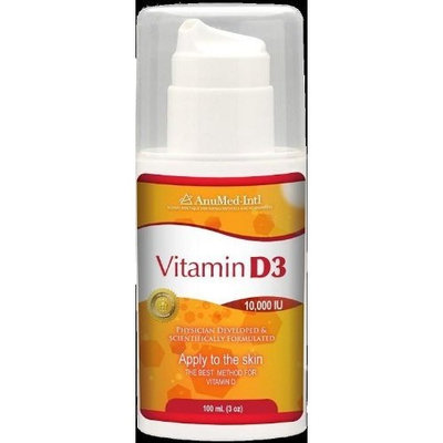 AnuMed Intl AnuMed Vitamin D3 Cream 10,000 IU 3 Ounces