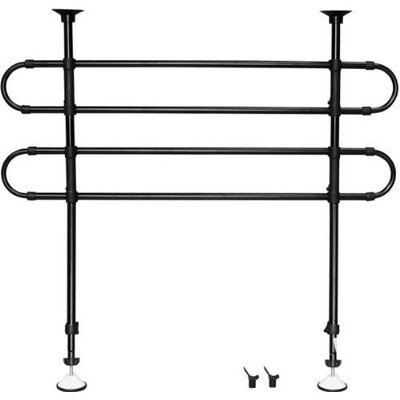 Rage Powersports Angled Adjustable Vehicle Back Seat Pet Safety Barrier