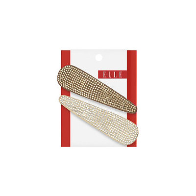Elle Large Studded Snap Clips 2 Ct