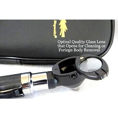 Ra Bock Diagnostics POCKET Model - MINI Fiber-Optic LED Pocket Otoscope, Specula and Case