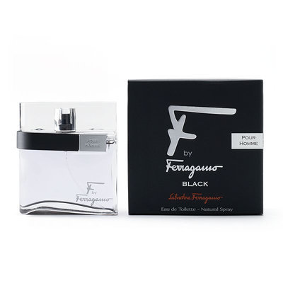 Salvatore Ferragamo F Black for Men EDT Spray 3.4 oz - AMERITEX (SOVENIR) CORP.
