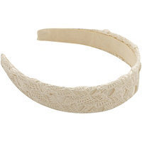 Karina Beige Fabric Headband