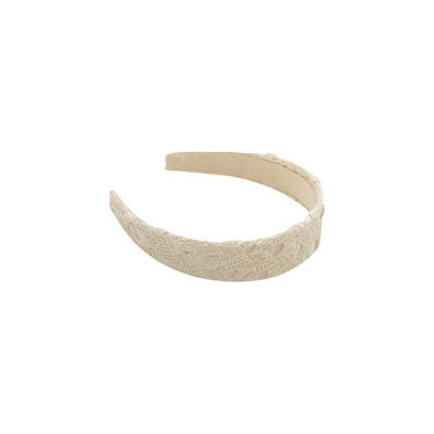 Karina Beige Fabric Headband