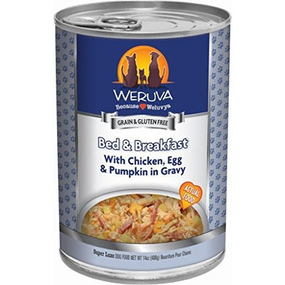 Weruva Dog Food, Bed & Breakfast Dog Food, 14-Ounce Cans (Pack of 12)