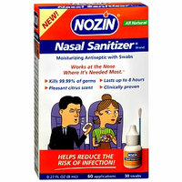 Nozin Nasal Sanitizer Advanced Popswab Pre-Filled Ampules
