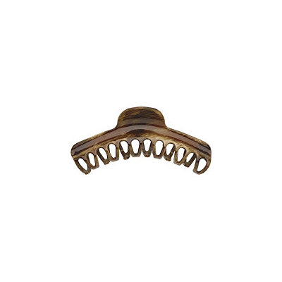 Karina Jaw Clip Brown Brushed Large