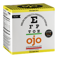 OJO Quickly Dissolving Eye Care Crystals Citrus Lutein Burst - 30 CT
