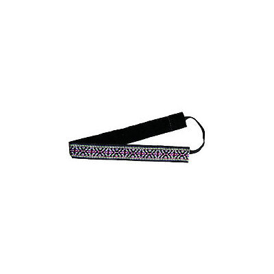 My Band Geoprint Headwrap Purple/Lime
