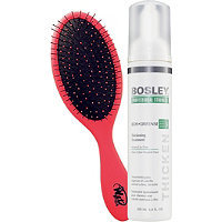 Bosley BosDefense Thickening Treatment for Non Colored-Treated Hair w/ Free Wet Brush