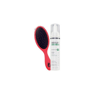 Bosley BosDefense Thickening Treatment for Non Colored-Treated Hair w/ Free Wet Brush