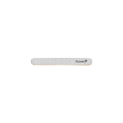 Flowery Silver Streak Nail File Coarse/Medium 100/180 Grit