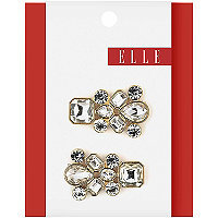 Elle 2 Pk Jeanwire Barrettes