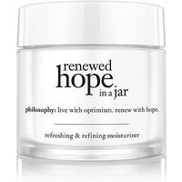 philosophy renewed hope in a jar refreshing & refining moisturizer