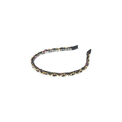 Elle Floral Print Braided Headband
