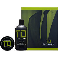 TowelDry TD Duo Pack Hydrating Shampoo + Mid Styler