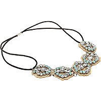 Karina Mint Stone Headwrap