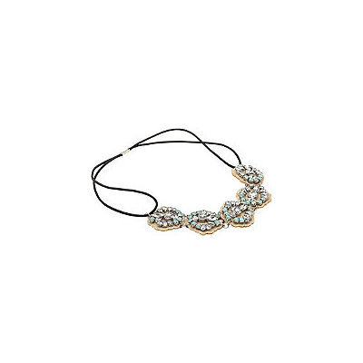 Karina Mint Stone Headwrap