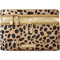 Tartan + Twine Wild Nye Double Zip Train Case