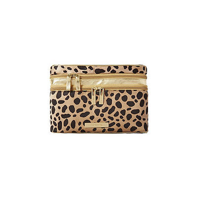Tartan + Twine Wild Nye Double Zip Train Case
