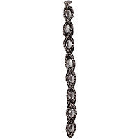 Mia Silver Chain w/ Clear Rhinestones Part Art