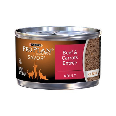 PRO PLAN® SAVOR® ADULT Beef & Carrots Entree Classic